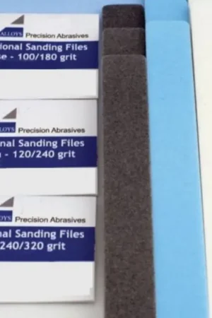 Sanding Files Wit Korrel 240/320 -343 Express Levering