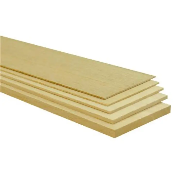 Balsa Plank 10 cm x 100 cm x 12 mm Korting