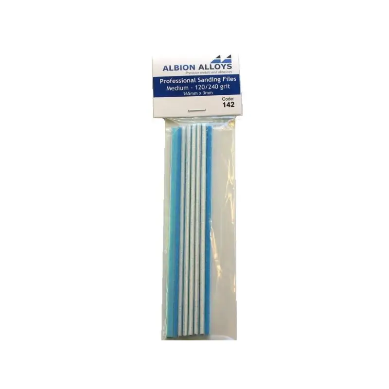 Lage Prijs Professional Sanding files Coarse 120/240 grit (165mm x 6mm) 10 stuks -242