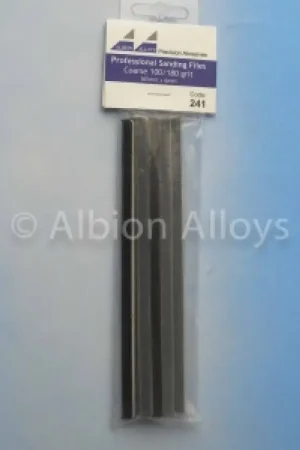 Professional Sanding files Coarse 100/180 grit (165mm x 6mm) 10 stuks -241 Exclusieve Aanbieding