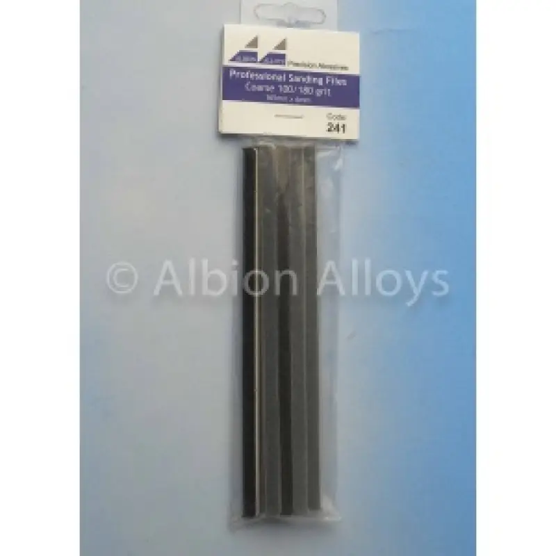 Professional Sanding files Coarse 100/180 grit (165mm x 6mm) 10 stuks -241 Exclusieve Aanbieding