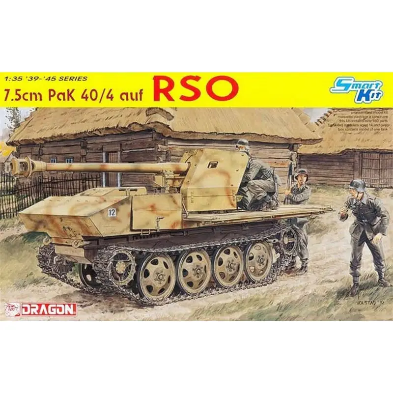 7.5cm Pak 40/4 auf RSO -6640 Aanbieding